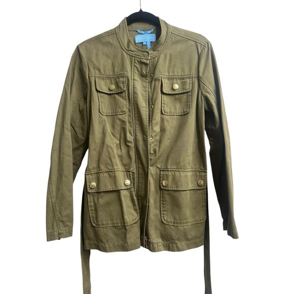 Draper James Women’s Field Jacket in green - Picture 4 of 10